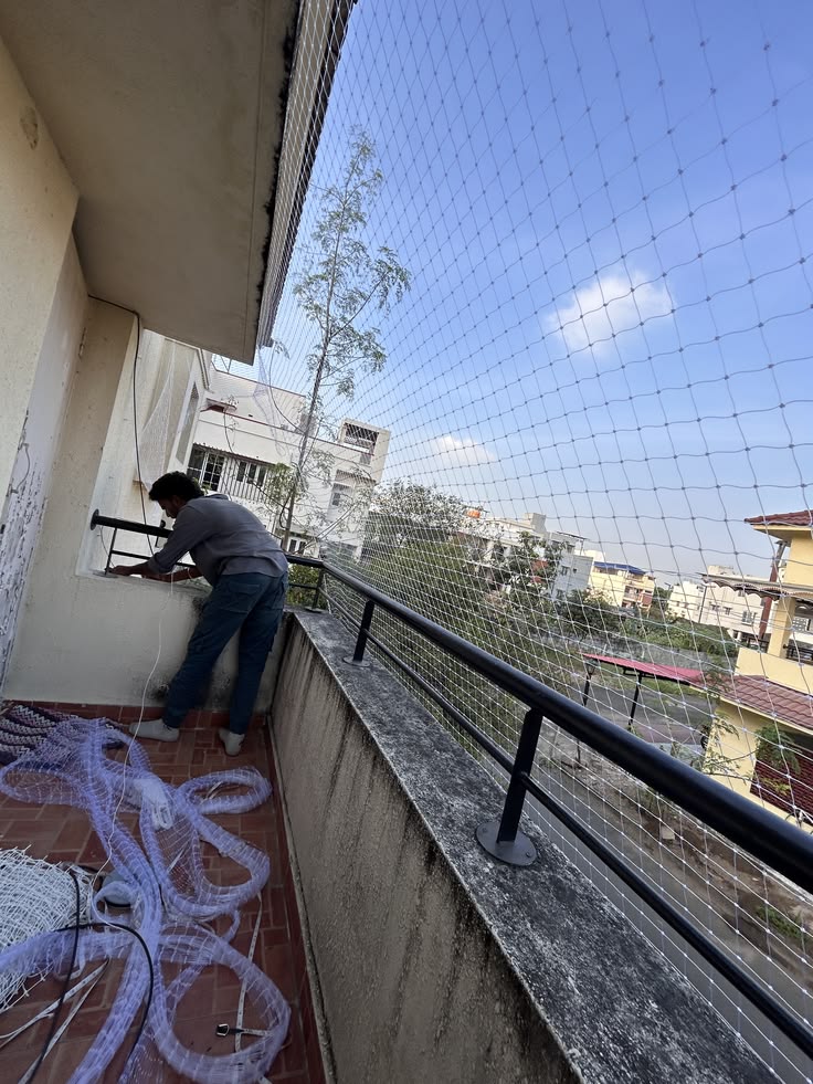 Apartment Balcony Safety Nets